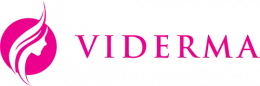 Viderma GbR Logo Pink mit Schriftzug